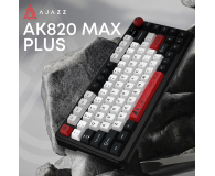 Ajazz AK820 MAX PLUS Avocado Switch Black Gray z ekranem - 1536374 - zdjęcie 6